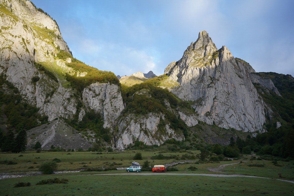 Campervan hire Pays Basque