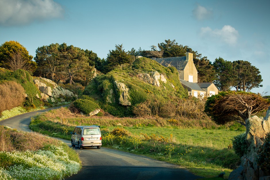 Rent a campervan to explore the roads of Brittany