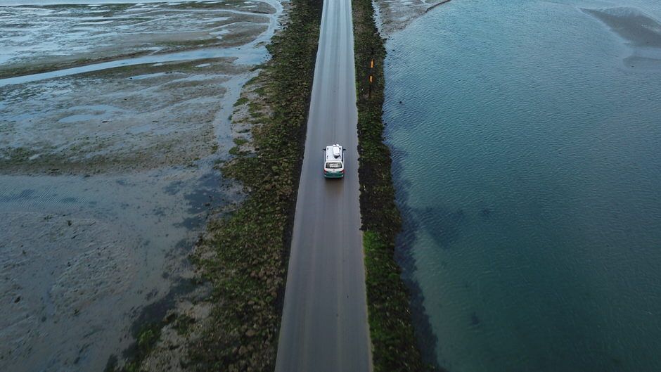 Roadtrip mit dem Mieten eines ausgestatteten Vans in der Vendée