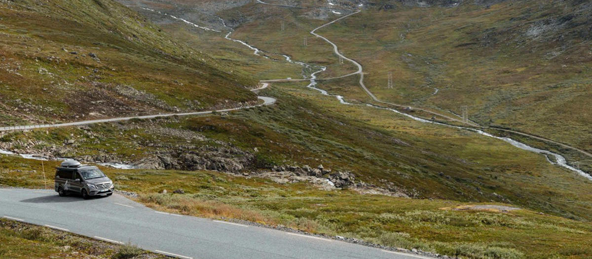 Der Sognefjord und die Passrouten mit dem reisemobil