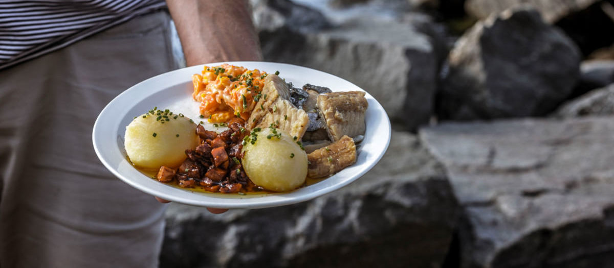 Traditionelles norwegisches Rezept: Gammelsaltet Sei