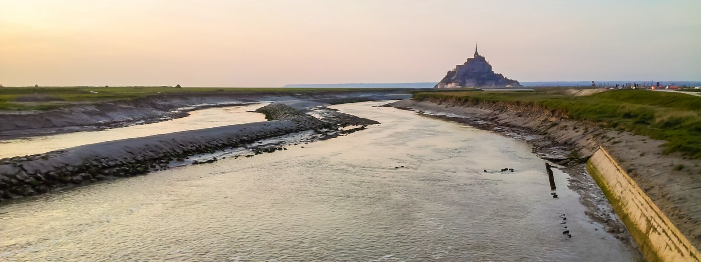 Der Mont-Saint-Michel in einem reisemobil