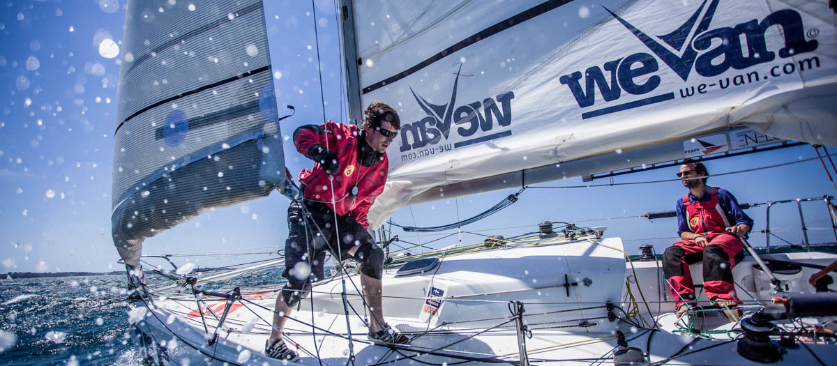 Taking it easy in the Transat