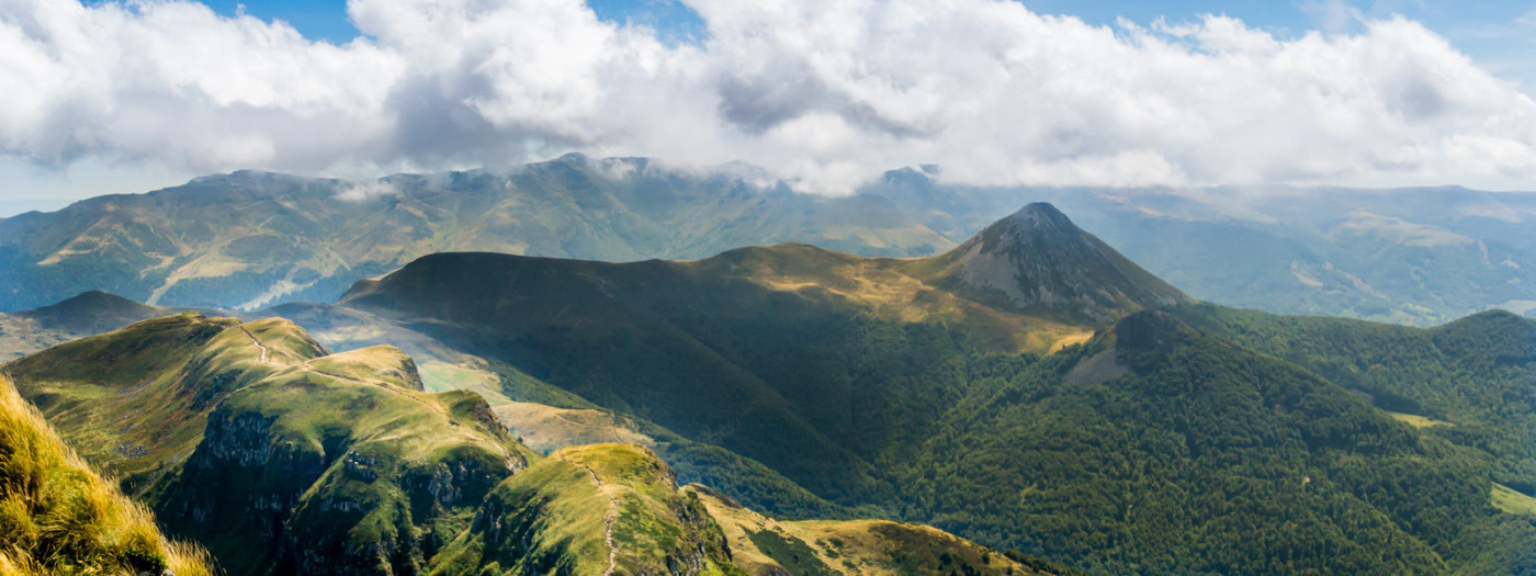 Ausflug im Kastenwagen in der Auvergne