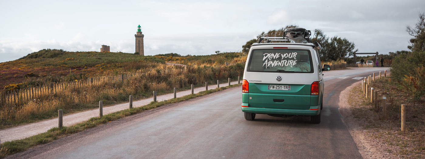 Bretagne mit Kleinbus