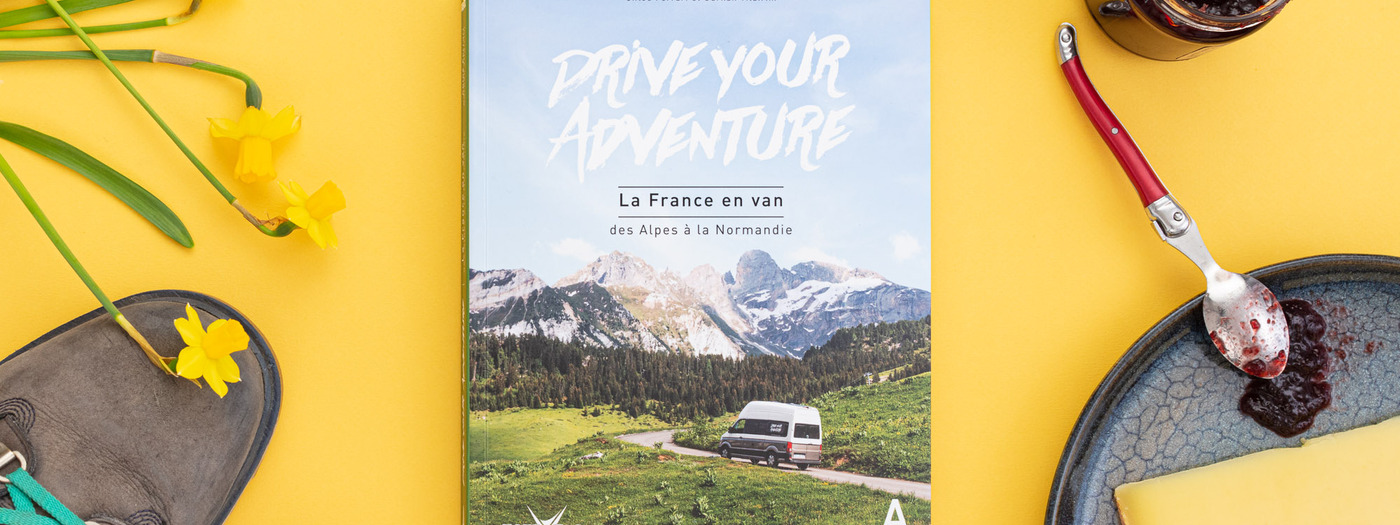 Our new book-guide "La France en Van"!