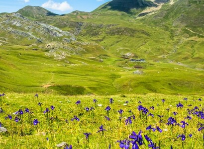 Dans les Pyrénées Espagnoles en van aménagé