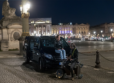 Auf Tournee: Anmietung eines Minibusses / Tourvans für eine Musikgruppe