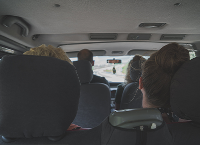 Vermietung eines Kleinbusses für Ihre beruflichen Veranstaltungen (Teambuilding, Seminar)