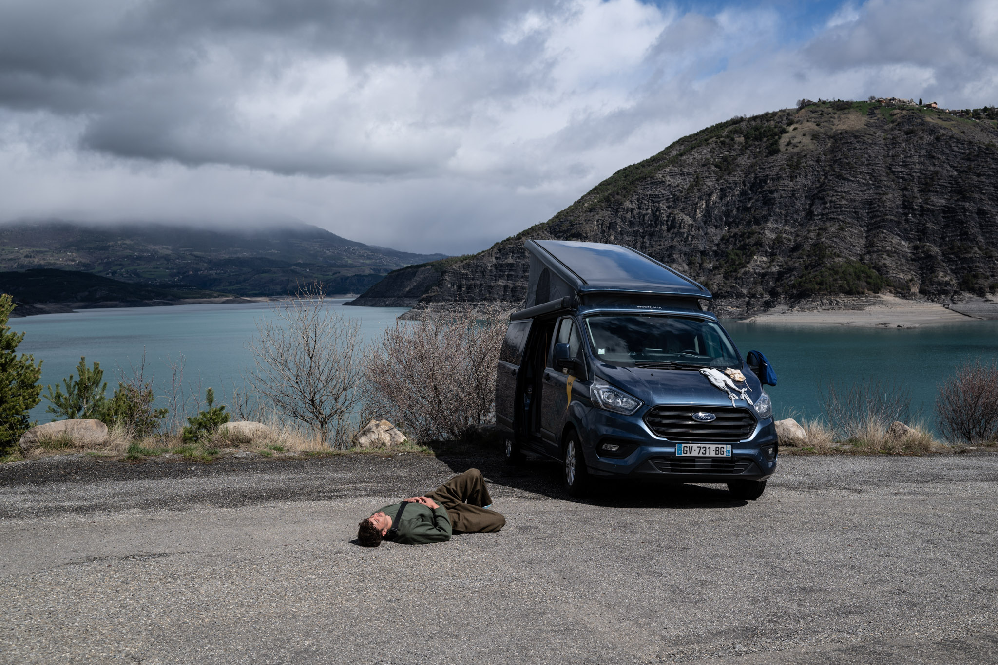 Route d’Italie en van