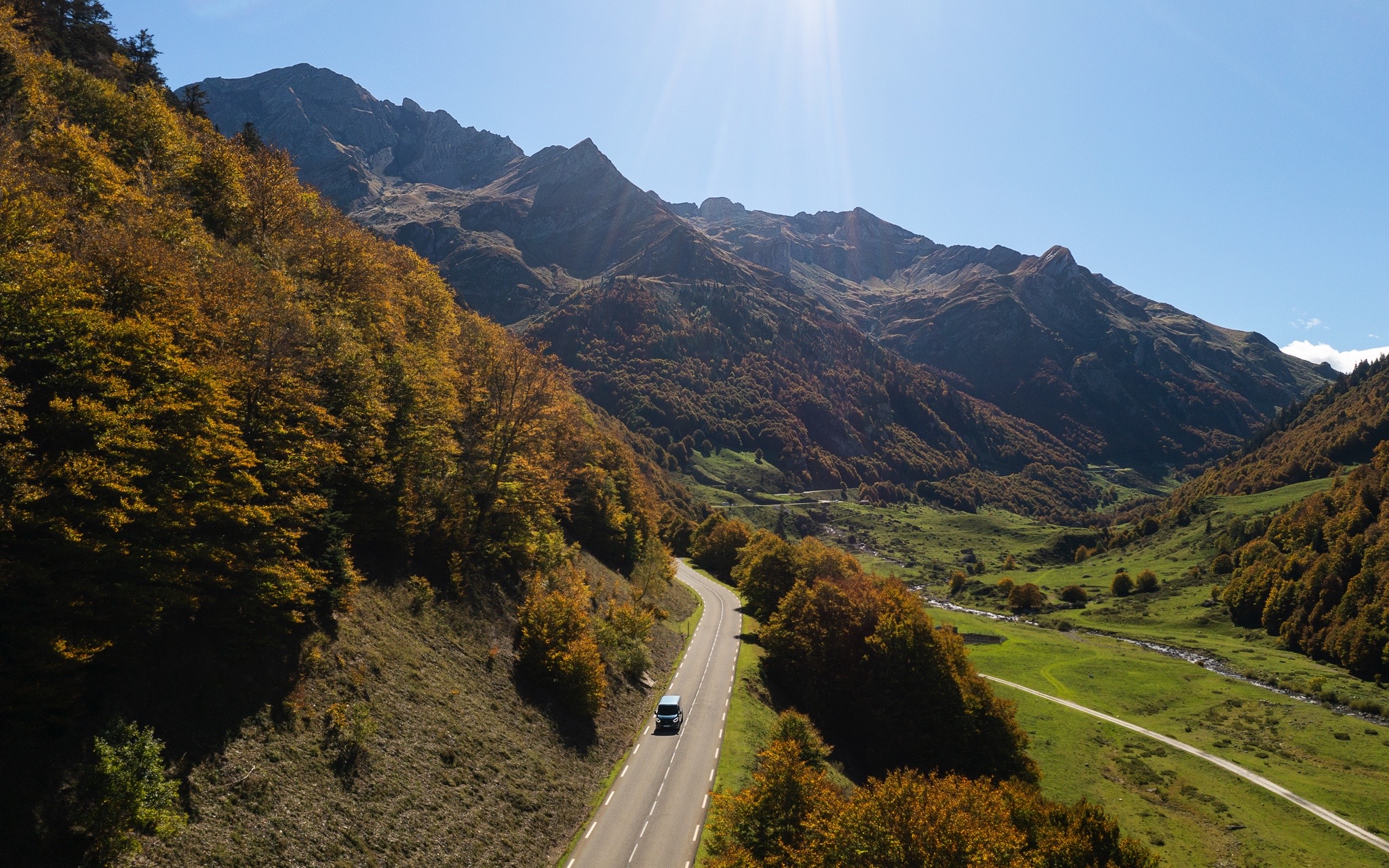 Campervan in the Basque Country