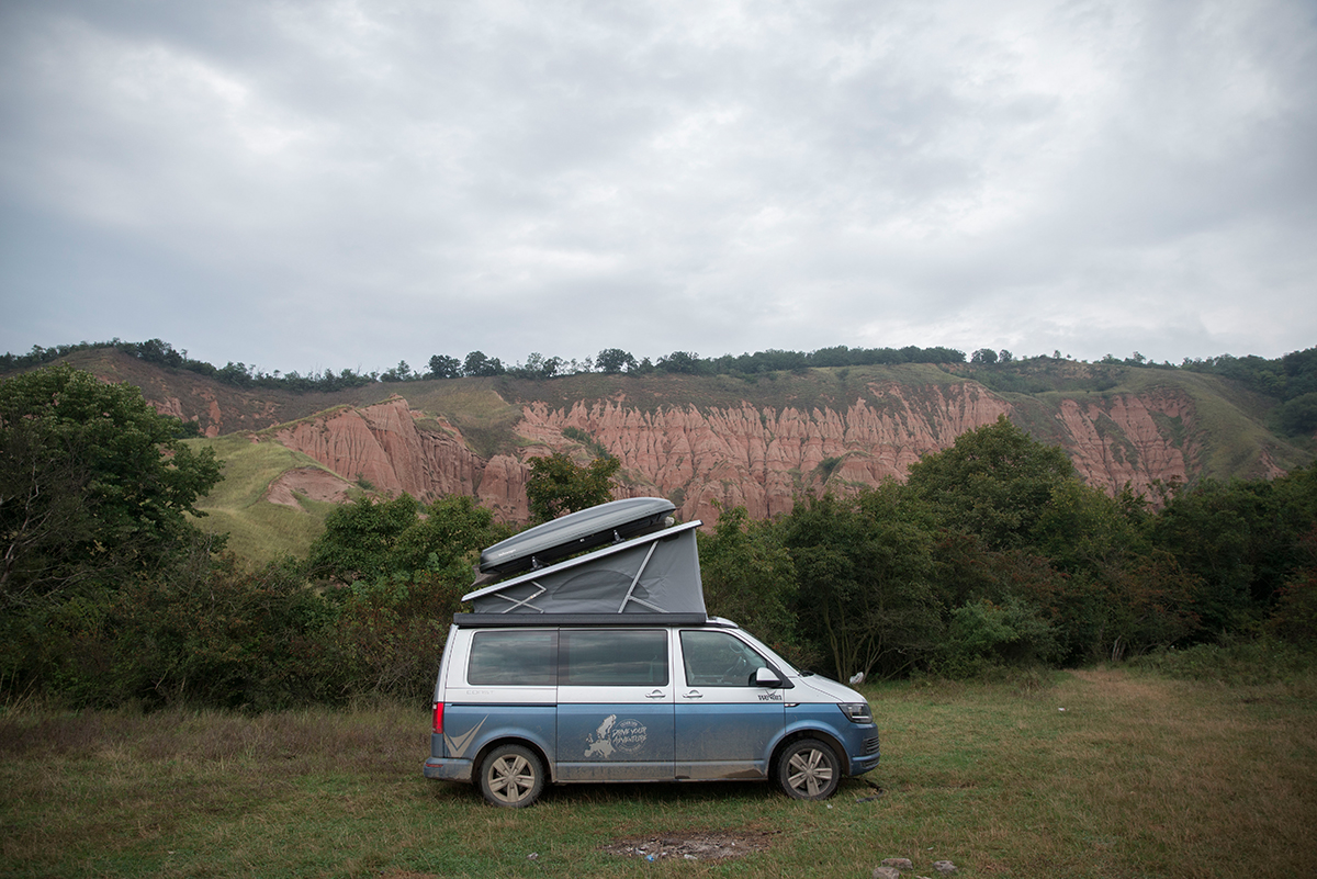 Van aménagé aux Monts Apuseni 