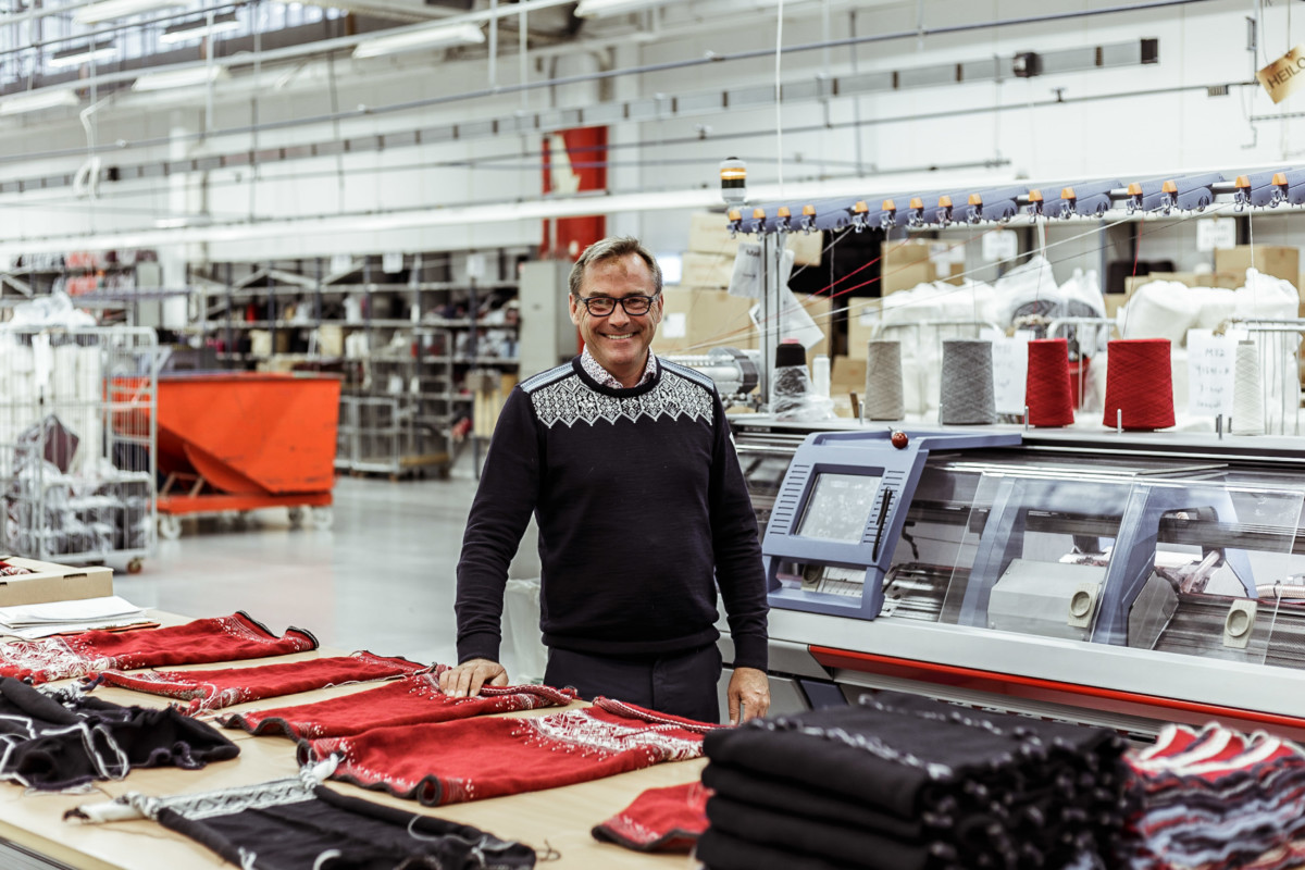 Van aménagé : détour usine et des ateliers de Dale of Norway