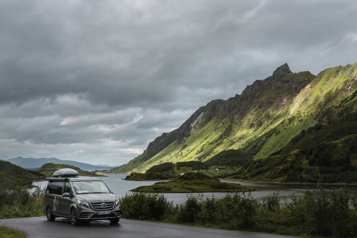 Roadtrip en campervan en Norvège