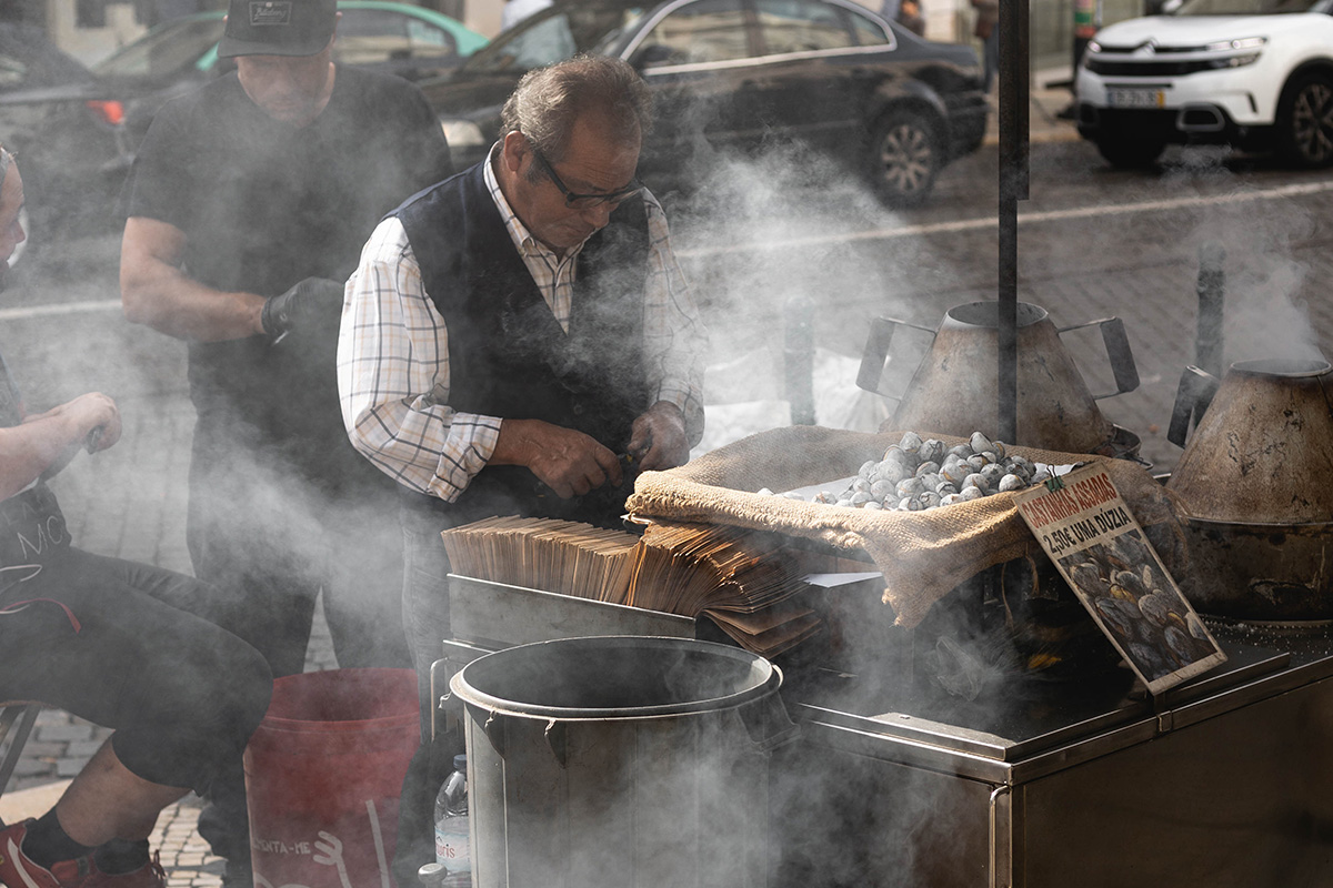 Street food a Lisbonne