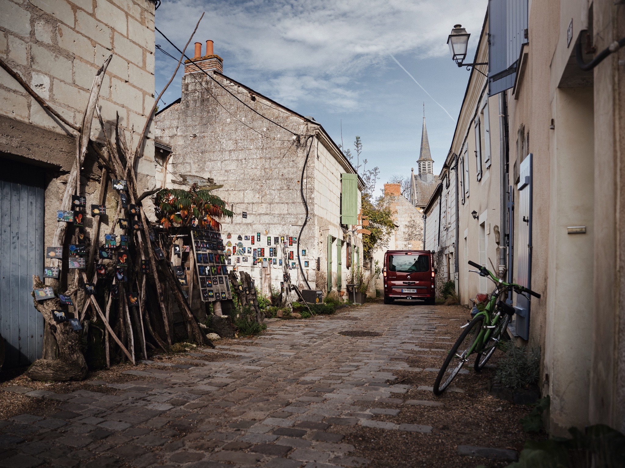 Angers: tour of the region in a van