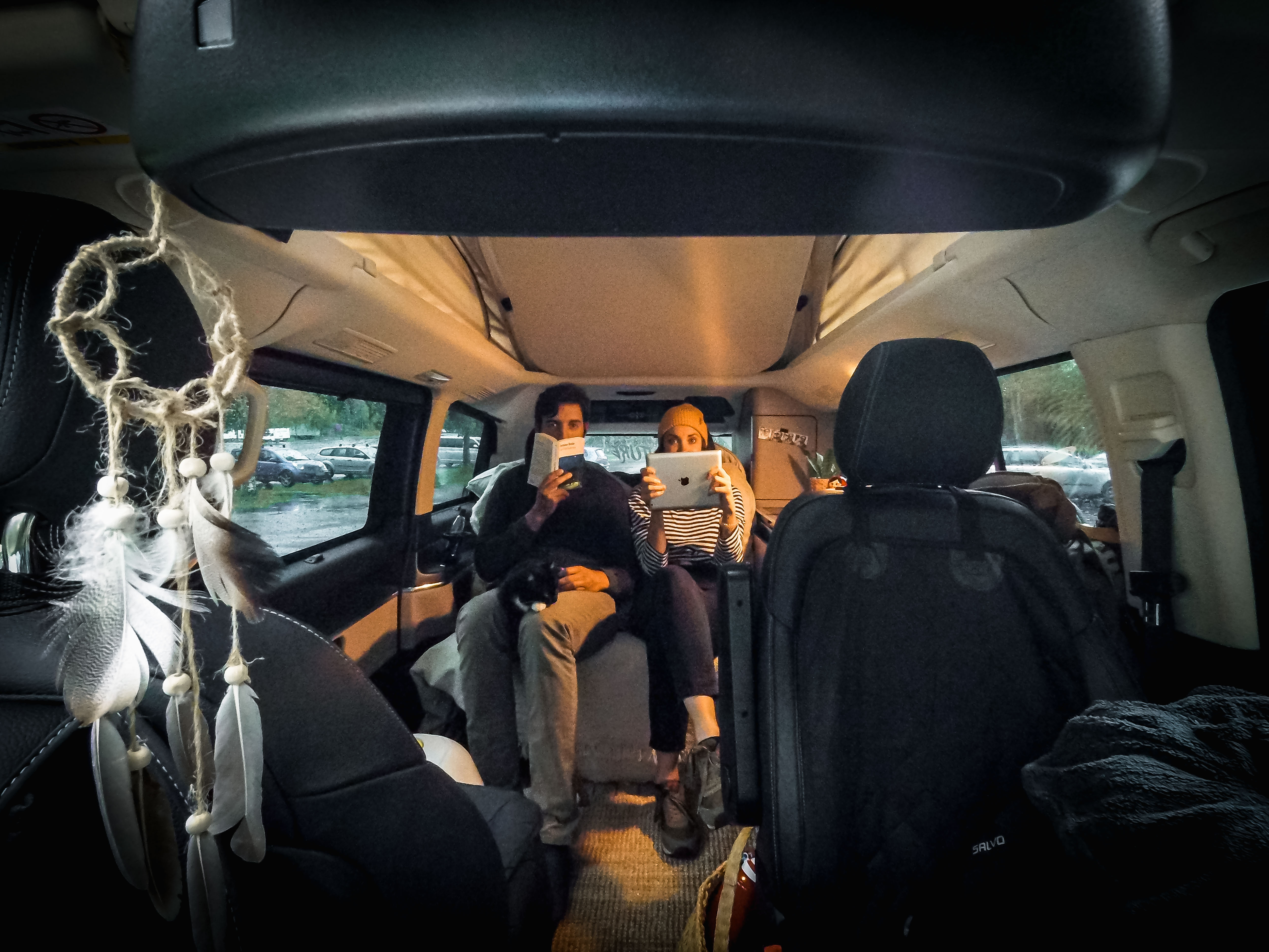 Road trip van : activités à faire quand il pleut